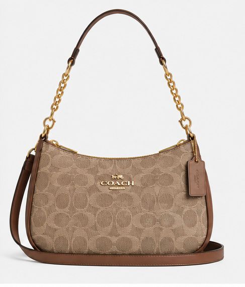 Signature Chain Hobo - Saddle