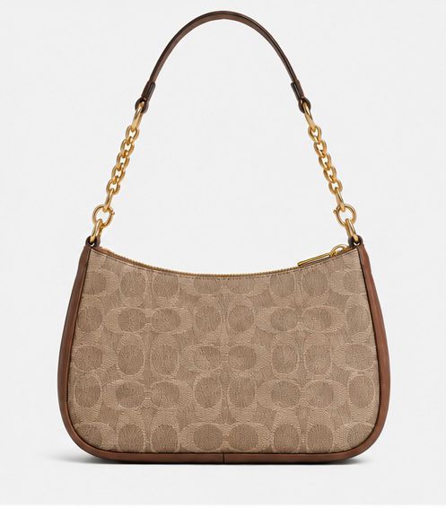Signature Chain Hobo - Saddle