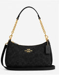 Signature Chain Hobo - Black