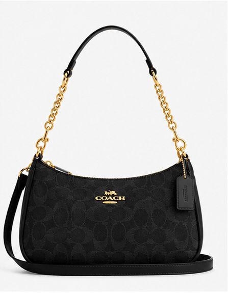 Signature Chain Hobo - Black