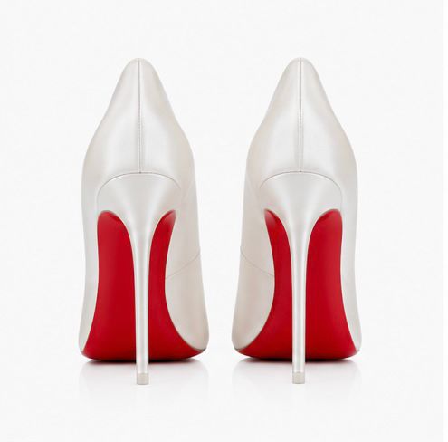 Elegant Satin Pumps 1OO – Ivory