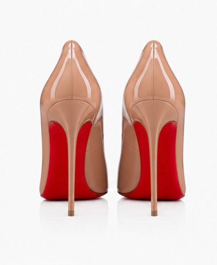 Elegant Patent Pumps 1OO – Nude