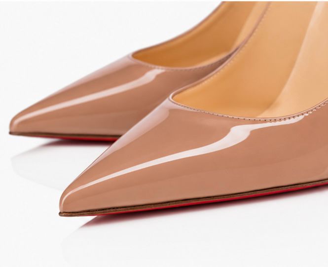 Elegant Patent Pumps 1OO – Nude