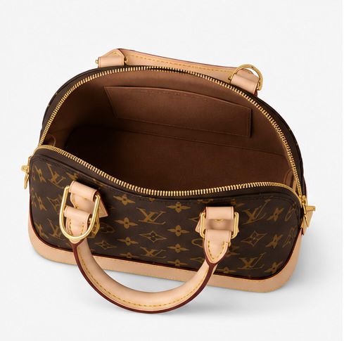 Signature Top Handle Satchel – Brown
