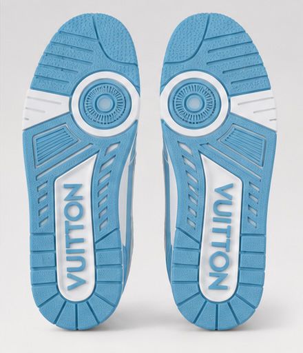 Sky Court Sneakers – Blue & White