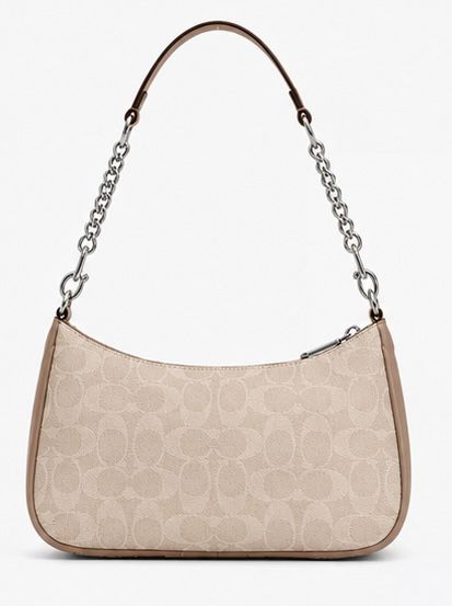 Signature Chain Hobo - Sand